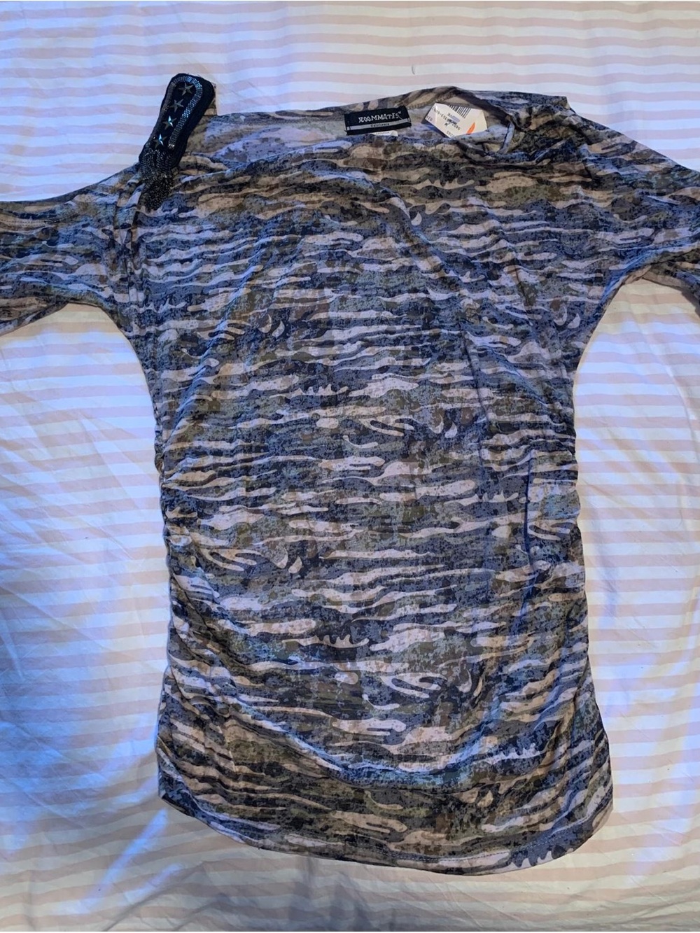 Sovereign Code Women’s Camouflage Short-Sleeve Shirt